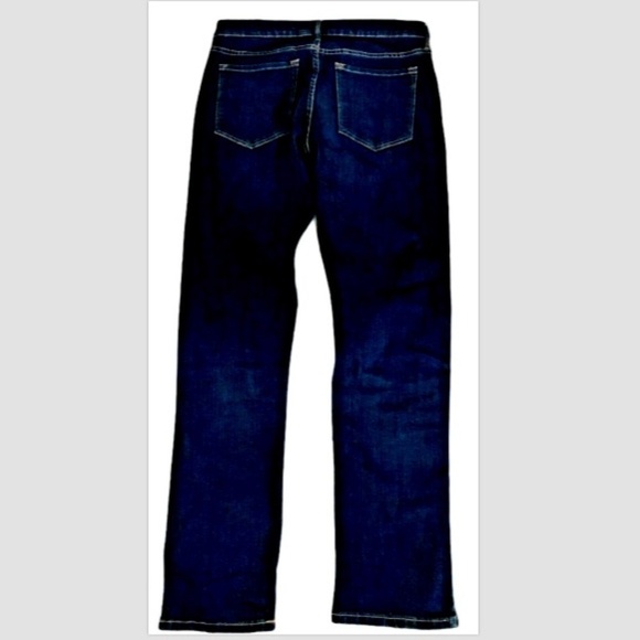 Banana Republic Straight Fit Jeans Womens 27/4 Dark Rinse #224F - Picture 3 of 6